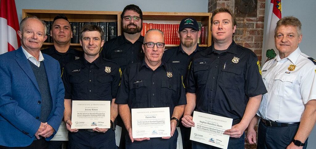 Picture of P.E.I's new CMV inspectors